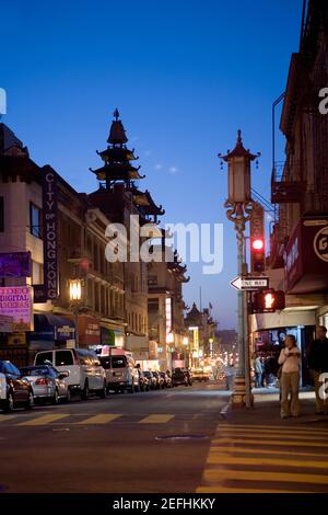 Gruppe von Menschen auf einem Markt, San Francisco, Kalifornien, USA Stockfoto