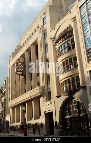 Das ehemalige Gebäude des Daily Telegraph in der Fleet Street in London, Großbritannien Stockfoto