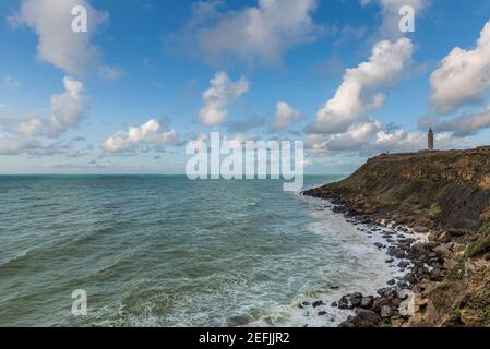 Falaises du Cap Gris-nez, Frankreich, Pas de Calais, été Stockfoto