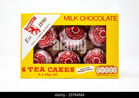 Tunnocks Milch Schokolade Teakes Stockfoto