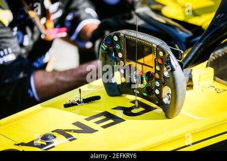 Lenkrad, Volant, Renault F1 Team RS20, mechanische Details während der Formel 1 Gran Premio Heineken D'italia 2020, 2020 Grand Prix von Italien, vom 4. Bis 6. September 2020 auf dem Autodromo Nazionale di Monza, in Monza, bei Mailand, Italien - Foto Antonin Vincent / DPPI Stockfoto