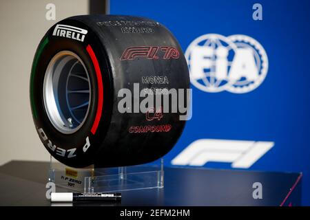 Pirelli Pole Position award während der Formel 1 Gran Premio Heineken D'italia 2020, 2020 großer Preis von Italien, vom 4. Bis 6. September 2020 auf dem Autodromo Nazionale di Monza, in Monza, bei Mailand, Italien - Foto Florent Gooden / DPPI Stockfoto