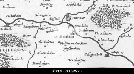 Offenbach - Amt Steinheim. Stockfoto