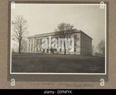 Ohio State University Library Allen & Collens, Architekten - - Orr-Kiefer, Columbus, O. Stockfoto
