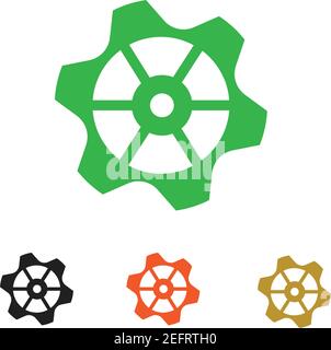 Gang Logo Vorlage Vektor icon Abbildung design Stock Vektor