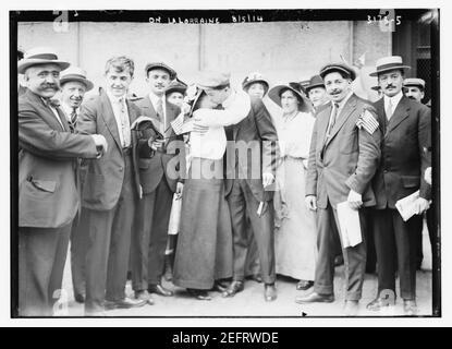 Auf LA LORRAINE, 8-5-14 Stockfoto