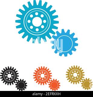 Gang Logo Vorlage Vektor icon Abbildung design Stock Vektor