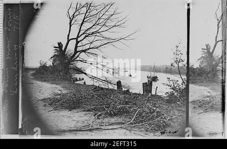 Auf dem James River in der Nähe von Jones' Landing, VA (4153057147). Stockfoto