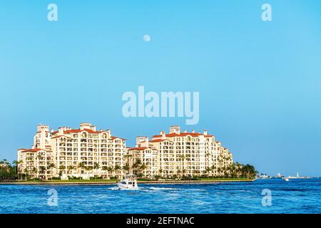 Tour durch die Biscayne Bay in Miami, Florida, USA Stockfoto