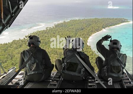 Operation Christmas Drop 2015 151211 Stockfoto