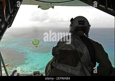 Operation Christmas Drop 2015 151211 Stockfoto