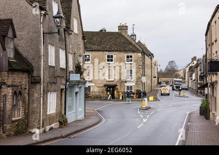 Cotswold Market Town Tetbury, Gloucestershire. VEREINIGTES KÖNIGREICH Stockfoto