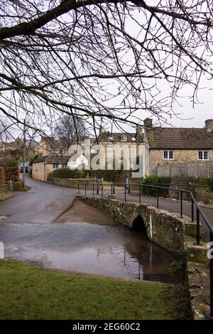 Cotswold Market Town Tetbury, Gloucestershire, Großbritannien Stockfoto