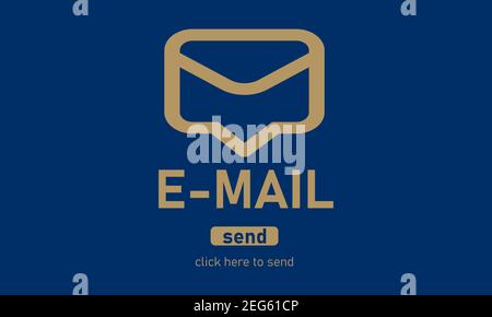 Isometrisches E-Mail Marketing, Newsletter Marketing, E-Mail Abonnement. Isometrisches Design, Vektorgrafik auf dem Hintergrund Stock Vektor