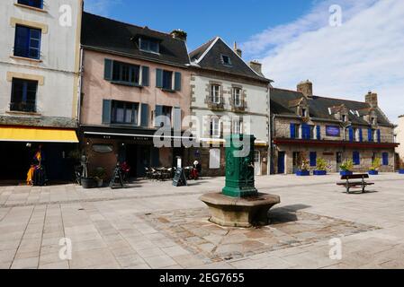 Concarneau ummauerte Stadt, mittelalterliche Ville in der Nähe, Finistere, Bretagne, Bretagne, Frankreich Stockfoto