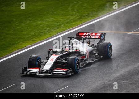 08 GROSJEAN Romain (Fra), Haas F1 Team VF-20 Ferrari, Aktion während des Formel 1 DHL Turkish Grand Prix 2020, vom 13. Bis 15. November 2020 auf dem Intercity Istanbul Park, in Tuzla, bei Istanbul, Türkei - Foto Florent Gooden / DPPI Stockfoto