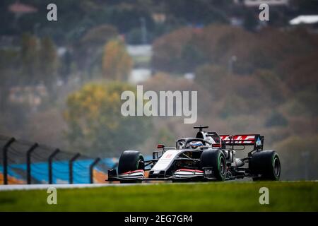 08 GROSJEAN Romain (Fra), Haas F1 Team VF-20 Ferrari, Aktion während des Formel 1 DHL Turkish Grand Prix 2020, vom 13. Bis 15. November 2020 auf dem Intercity Istanbul Park, in Tuzla, bei Istanbul, Türkei - Foto Antonin Vincent / DPPI Stockfoto