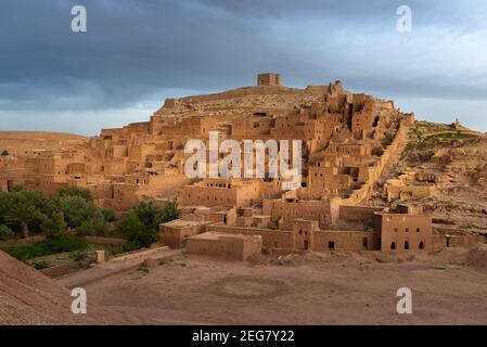 Ksar von Ait Ben Hadu, Marokko Stockfoto