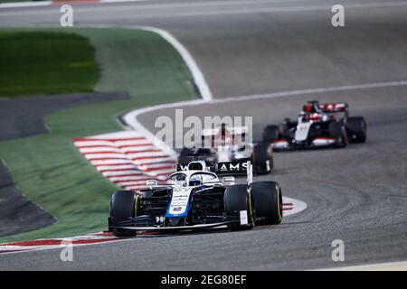 89 AITKEN Jack (gbr), Williams Racing F1 FW43, Aktion während des Formel 1 Rolex Sakhir Grand Prix 2020, vom 4. Bis 6. Dezember 2020 auf dem Bahrain International Circuit, in Sakhir, Bahrain - Foto Florent Gooden / DPPI Stockfoto