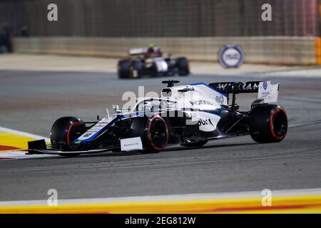 89 AITKEN Jack (gbr), Williams Racing F1 FW43, Aktion während des Formel 1 Rolex Sakhir Grand Prix 2020, vom 4. Bis 6. Dezember 2020 auf dem Bahrain International Circuit, in Sakhir, Bahrain - Foto Florent Gooden / DPPI Stockfoto