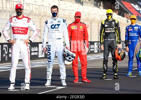 VETTEL Sebastian (ger), Scuderia Ferrari SF1000, Fahrerfoto Saisonende während der Formel 1 Etihad Airways Abu Dhabi Grand Prix 2020, vom 11. Bis 13. Dezember 2020 auf dem Yas Marina Circuit, in Abu Dhabi - Photo Pool F1 / DPPI Stockfoto