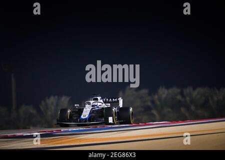 89 Aitken Jack (gbr), Williams Racing F1 FW43, Aktion während des Formel 1 Rolex Sakhir Grand Prix 2020, vom 4. Bis 6. Dezember 2020 auf dem Bahrain International Circuit, in Sakhir, Bahrain - Foto Antonin Vincent / DPPI Stockfoto