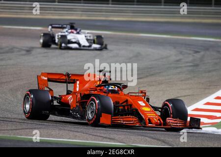 05 VETTEL Sebastian (ger), Scuderia Ferrari SF1000, Aktion während des Formel 1 Rolex Sakhir Grand Prix 2020, vom 4. Bis 6. Dezember 2020 auf dem Bahrain International Circuit, in Sakhir, Bahrain - Foto DPPI Stockfoto