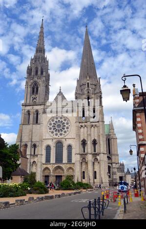 Kathedrale Saint Gatien in Tours, Frankreich Stockfoto