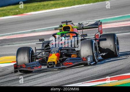 23 ALBON Alexander (tha), Aston Martin Red Bull Racing Honda RB16, Aktion während der zweiten Session der Formel 1 Pre-Season Testing 2020 vom 26. Bis 28. Februar 2020 auf dem Circuit de Barcelona-Catalunya, in Montmelo, Barcelona, Spanien - Foto Eric Vargiolu / DPPI Stockfoto