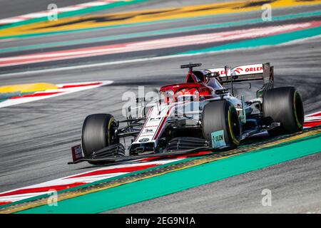 88 KUBICA Robert (pol), Alfa Romeo Racing C39, Aktion während der ersten Session der Formel 1 Vorsaison Tests 2020 vom 19. Bis 21. Februar 2020 auf dem Circuit de Barcelona-Catalunya, in Montmelo, Barcelona, Spanien - Foto Florent Gooden / DPPI Stockfoto