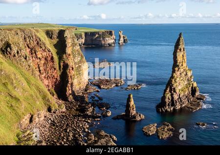 Dunscansby Kopf Schottland Großbritannien Stockfoto