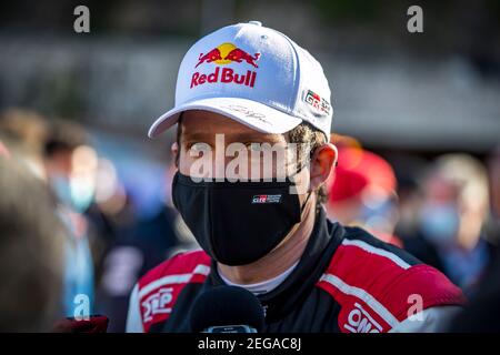 OGIER Sebastien (FRA), TOYOTA Yaris WRC, Portrait während der Rallye-Weltmeisterschaft 2021, Rallye Monte Carlo am 20. Bis 24. Januar 2021 in Monaco - Foto Grégory Lenormand / DPPI Stockfoto