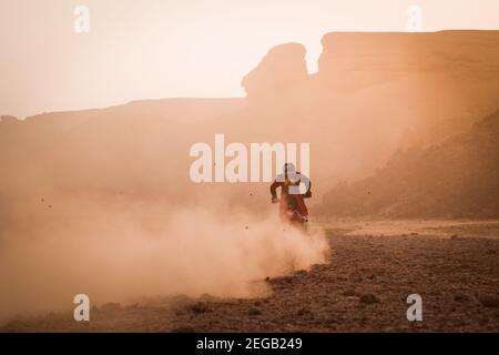 03 Price Toby (aus), KTM, Red Bull KTM Factory Team, Moto, Bike, Action während der 5th. Etappe der Dakar 2021 zwischen Riad und Buraydah, in Saudi-Arabien am 7. Januar 2021 - Foto Florent Gooden / DPPI Stockfoto