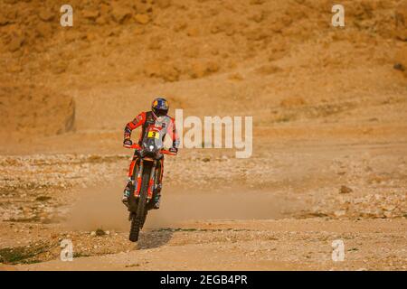 03 Price Toby (aus), KTM, Red Bull KTM Factory Team, Moto, Bike, Action während der 5th. Etappe der Dakar 2021 zwischen Riad und Buraydah, in Saudi-Arabien am 7. Januar 2021 - Foto Florent Gooden / DPPI Stockfoto