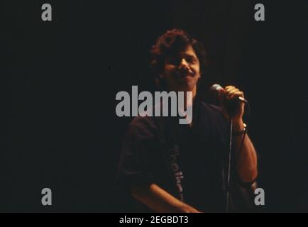 Armando Anthony Chick Corea, amerikanischer Komponist und Jazzpianist, bei einem Auftritt in Deutschland, später 1970er Jahre. Stockfoto