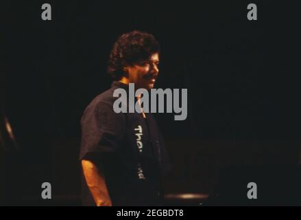 Armando Anthony Chick Corea, amerikanischer Komponist und Jazzpianist, bei einem Auftritt in Deutschland, später 1970er Jahre. Stockfoto