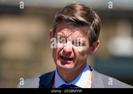 Datei-Foto vom 1-06-2020 von Brent Dunshea, Chief Regulatory Officer bei der British Horseracing Authority bei Newcastle Racecourse. Ausgabedatum: Donnerstag, 18. Februar 2021. Stockfoto