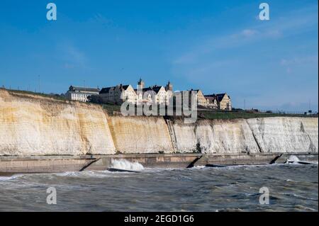 Roedean School unabhängigen Tag und Internat für Mädchen oben Die Klippen östlich von Brighton Sussex UK Stockfoto