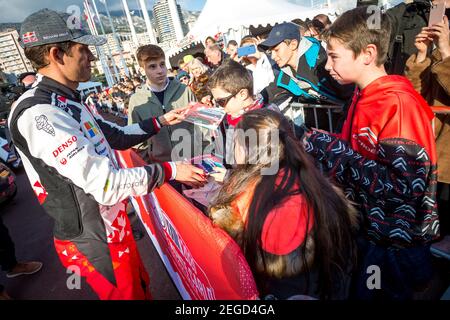 OGIER Sebastien (FRA), Toyota Yaris WRC, Toyota Gazoo Racing WRT, Portrait während der Rallye-Weltmeisterschaft 2020, Rallye Monte Carlo am 22. Bis 26. Januar 2020 in Monaco - Foto Thomas Fenetre / DPPI Stockfoto