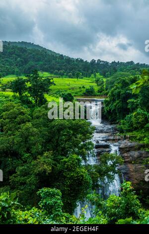 Ajanta fällt in Igatpuri, Maharastra Stockfoto