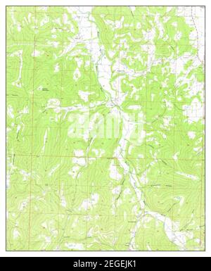 Sulphur City, Arkansas, Karte 1973, 1:24000, Vereinigte Staaten von Amerika von Timeless Maps, Daten U.S. Geological Survey Stockfoto