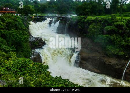 Randha fällt in Bhandhardhara Stockfoto