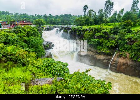 Randha fällt in Bhandhardhara Stockfoto