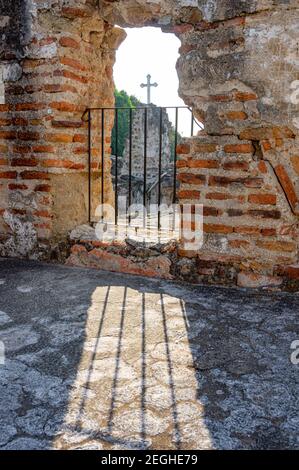Die Ruinen von Antigua Guatemala, ein UNESCO-Weltkulturerbe Stockfoto