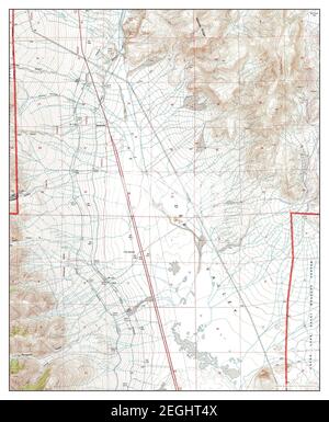 COSO Junction, California, Karte 1994, 1:24000, Vereinigte Staaten von Amerika von Timeless Maps, Daten U.S. Geological Survey Stockfoto