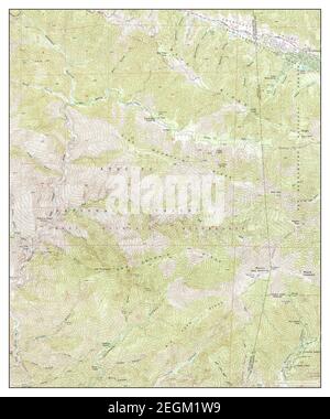 Mount San Antonio, California, Karte 1955, 1:24000, Vereinigte Staaten von Amerika von Timeless Maps, Daten U.S. Geological Survey Stockfoto