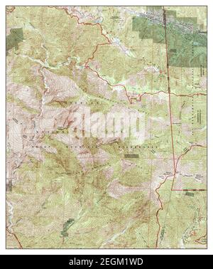 Mount San Antonio, California, Karte 1995, 1:24000, Vereinigte Staaten von Amerika von Timeless Maps, Daten U.S. Geological Survey Stockfoto