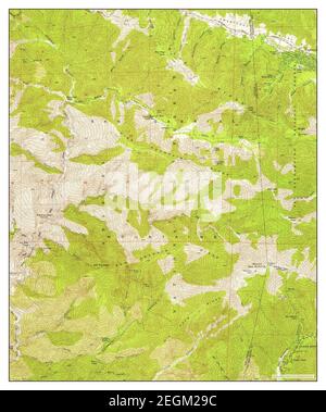 Mount San Antonio, California, Karte 1955, 1:24000, Vereinigte Staaten von Amerika von Timeless Maps, Daten U.S. Geological Survey Stockfoto