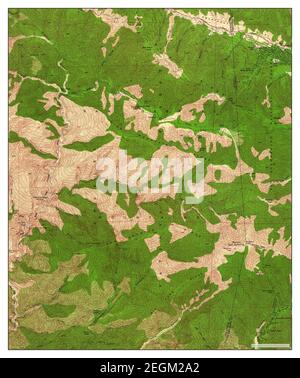 Mount San Antonio, California, Karte 1955, 1:24000, Vereinigte Staaten von Amerika von Timeless Maps, Daten U.S. Geological Survey Stockfoto