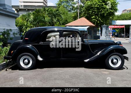 Eine schöne Oldtimer in Saigon. Stockfoto